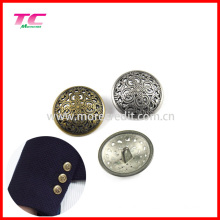 Cut out Logo Metal Shank Button for Coat